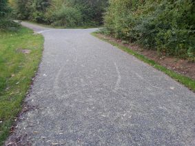 Koers GmbH DurEko-mix Wasserroute Essen Gefällestrecke wassergebundene Wegedecke